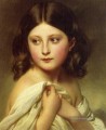 Ein junges Mädchen  Prinzessin Charlotte Königtum Porträt Franz Xaver Winterhalter genannt